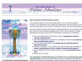 Go to: The Little Book Of Infinite Abundance By Naisha Ahsian.