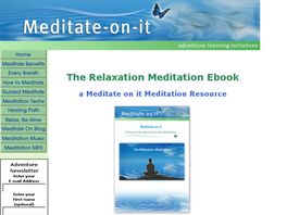 Go to: Meditate On It - The Adventure Of Wellness And Meditation.