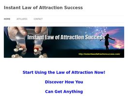 Go to: Instant Law Of Attraction Success