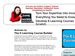 Go to: E-Learning Course Builder
