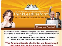 Go to: Think, Lead And Perform.