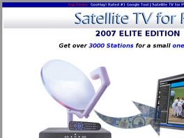 Go to: Satellite Tv For PC -the Highest Paying PC Tv Product In The World!