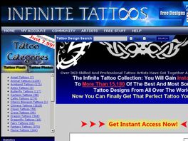 Go to: Infinite Tattoos- #1 Converting Tattoo Website!
