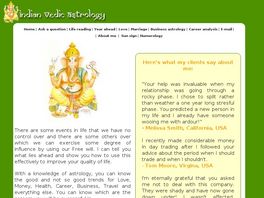 Go to: Indian Vedic Astrology.