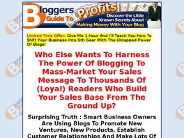 Go to: Bloggers Guide To Profits