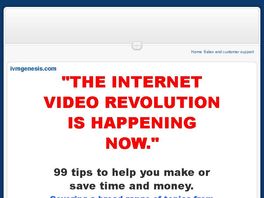 Go to: Internet Video Marketing Genesis Series 1.