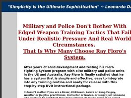 Go to: Essential Ray Floro Edged Weapon Instruction Course