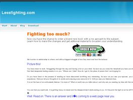 Go to: How To Achieve Less Fighting.