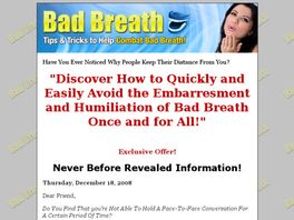 Go to: Lose Bad Breath.