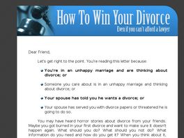 Go to: How To Win Your California Divorce, The Beginner's Guide