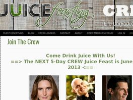 Go to: The Juice Feasting Crew 5-day Juice Feast