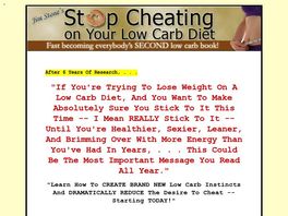 Go to: Stop Cheating On Your Low Carb Diet!