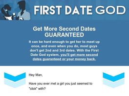 Go to: First Date God - New Sales Letter Crushing It- Send Test Traffic Now!
