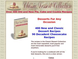 Go to: SavePress Cookie And Cake Recipes.