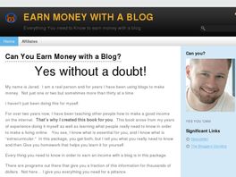 Go to: Earn Money With A Blog.