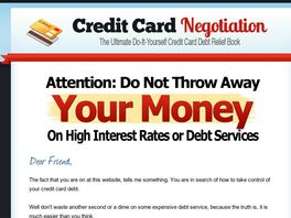 Go to: The Ultimate Do It Yourself Credit Card Debt Relief E-book