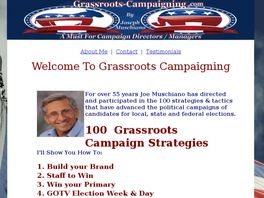 Go to: Grassroots Campaigning.