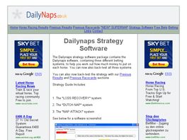 Go to: Dailynaps Horse Racing Software - Special Offer