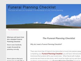 Go to: The Funeral Planning Checklist...