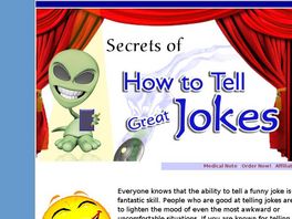 Go to: How To Tell Great Jokes.