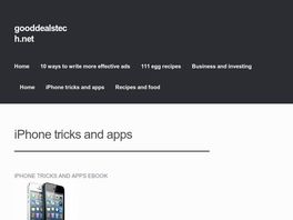 Go to: Iphone Apps And Tricks Ebook