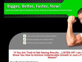 Go to: Bigger Better Faster Now By Justin Woltering