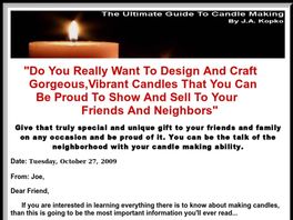 Go to: The Ultimate Guide To Candle Making.