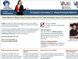 Go to: A Clayton's Secretary, Virtual Assistant