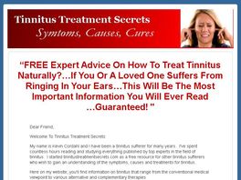 Go to: Tinnitus Treatment Secrets