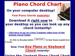 Go to: Instant Piano Chord Finder.