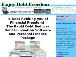 Go to: Save 10,000.00 With The Rapid Debt Reducer.
