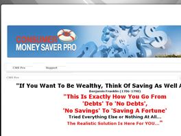 Go to: Consumer Money Saver Pro.