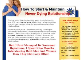 Go to: How To Start And Maitain Never Dying Relationship!