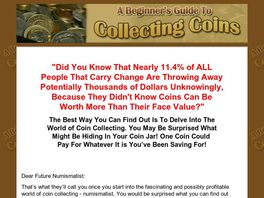 Go to: A Beginners Guide To Coin Collecting.