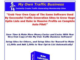 Go to: My Own Traffic Business - 50% Commission