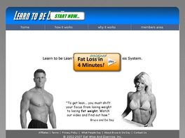 Go to: Learn To Be Lean.