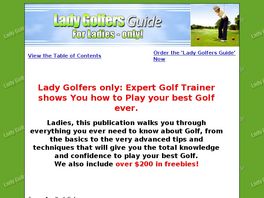 Go to: Lady Golfers Guide