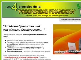 Go to: Los 4 principios de la Prosperidad Financiera