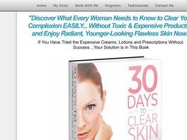 Go to: 30 Days To Clear Skin Ebook