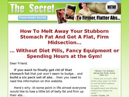 Go to: The Secret To Firmer Flatter Abs