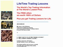 Go to: Lifetime Trading Lessons.