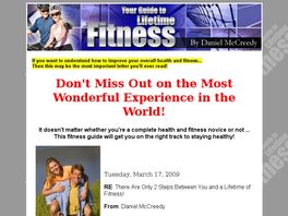 Go to: Your Guide To Lifetime Fitness -Pays 60% Commission.