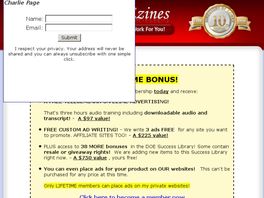 Go to: Directory Of Ezines