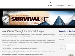Go to: Real Estate Agent Survival Kit.