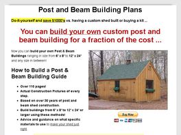Go to: Post And Beam Building Plans & Guide