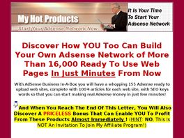 Go to: Looking For New Hot PLRs And 16,000 Ready Adsense Webpages?