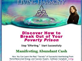Go to: Living Harmony: Manifesting Abundant Cash