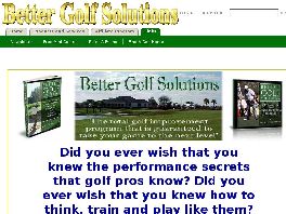 Go to: Better Golf Solutions.