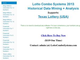 Go to: Lottocombosystems