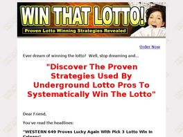 Go to: Win That Lottery.